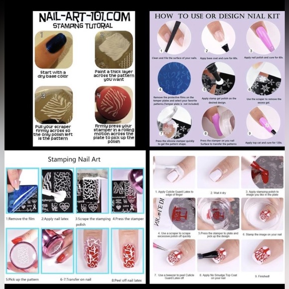 $5 HALLOWEEN NAIL STAMPING PLATE. NEW. STAINLESS STEEL. $5 IF BUNDLED - Picture 5 of 16